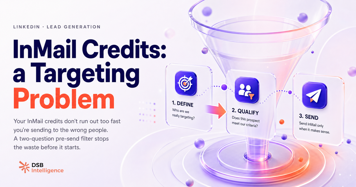 InMail Credits Are Not Your Bottleneck