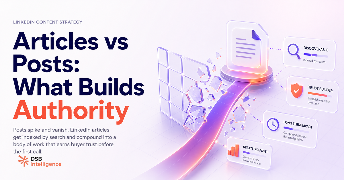 LinkedIn Articles vs Posts: What Actually Builds Authority