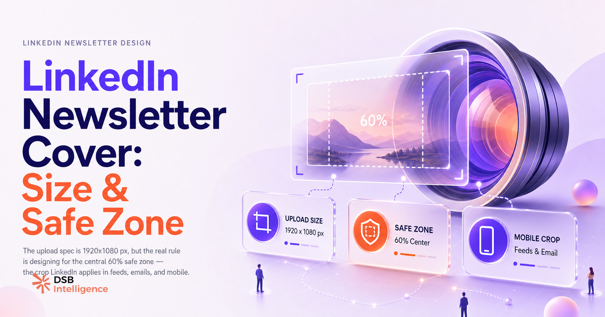 LinkedIn Newsletter Cover Image Size: Specs & Visual Mistakes