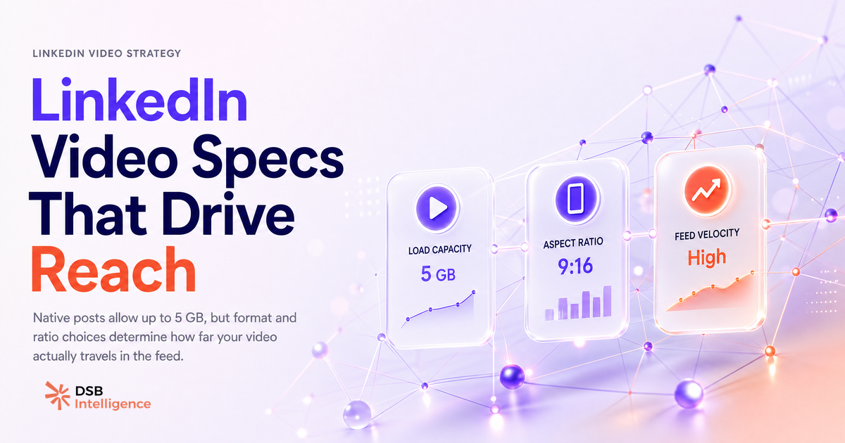 LinkedIn Video Size: Specs, Ratios & What Drives Reach